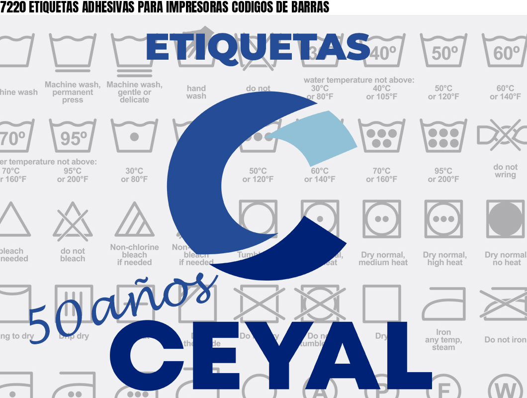 7220 ETIQUETAS ADHESIVAS PARA IMPRESORAS CODIGOS DE BARRAS