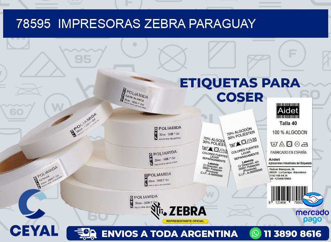 78595 IMPRESORAS ZEBRA PARAGUAY