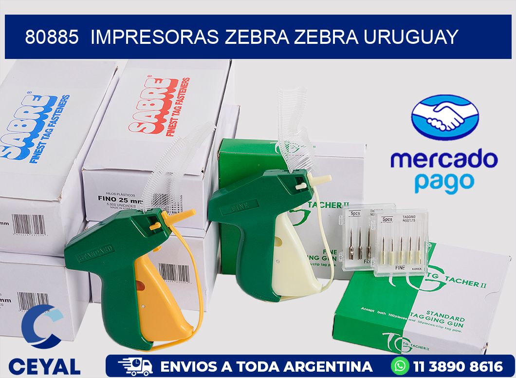 80885  IMPRESORAS ZEBRA ZEBRA URUGUAY