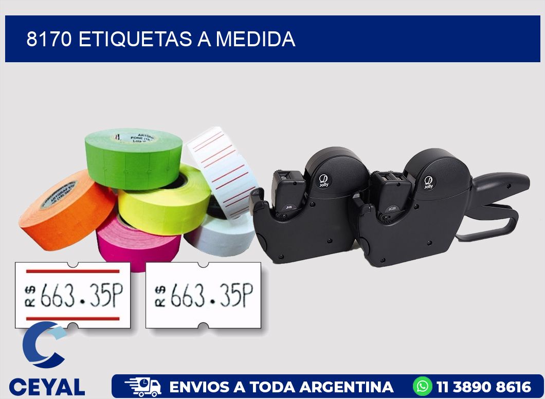 8170 ETIQUETAS A MEDIDA