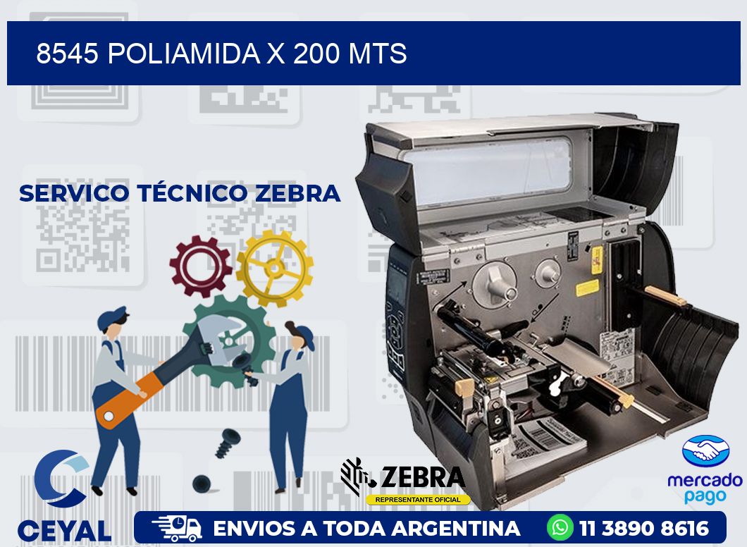 8545 POLIAMIDA X 200 MTS