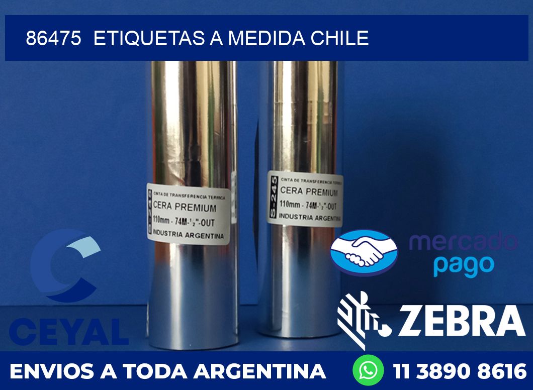 86475  ETIQUETAS A MEDIDA CHILE