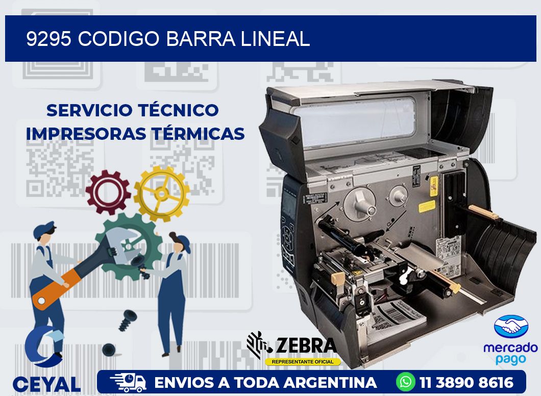 9295 CODIGO BARRA LINEAL