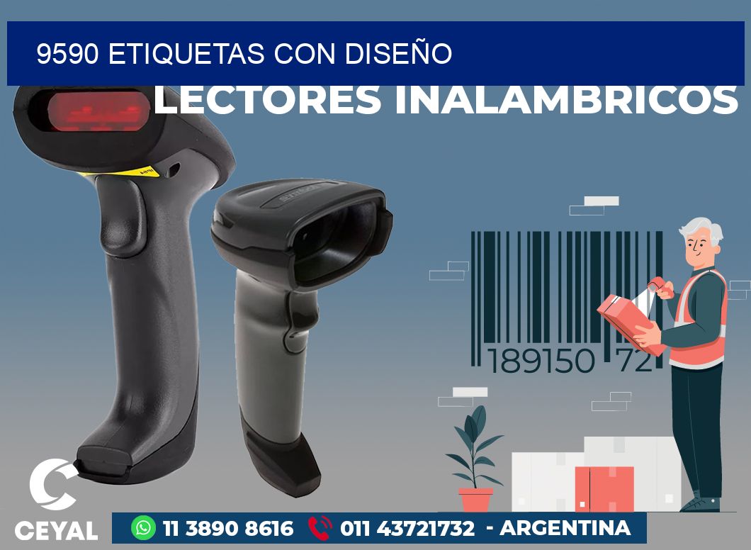 9590 ETIQUETAS CON DISEÑO