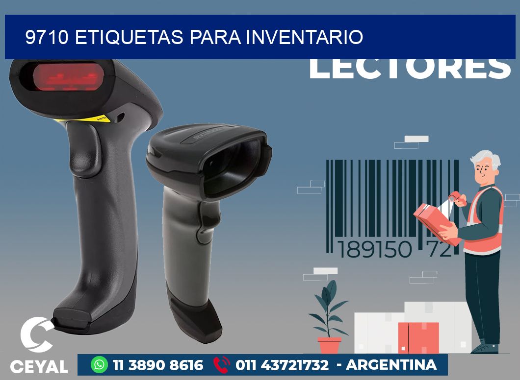9710 ETIQUETAS PARA INVENTARIO
