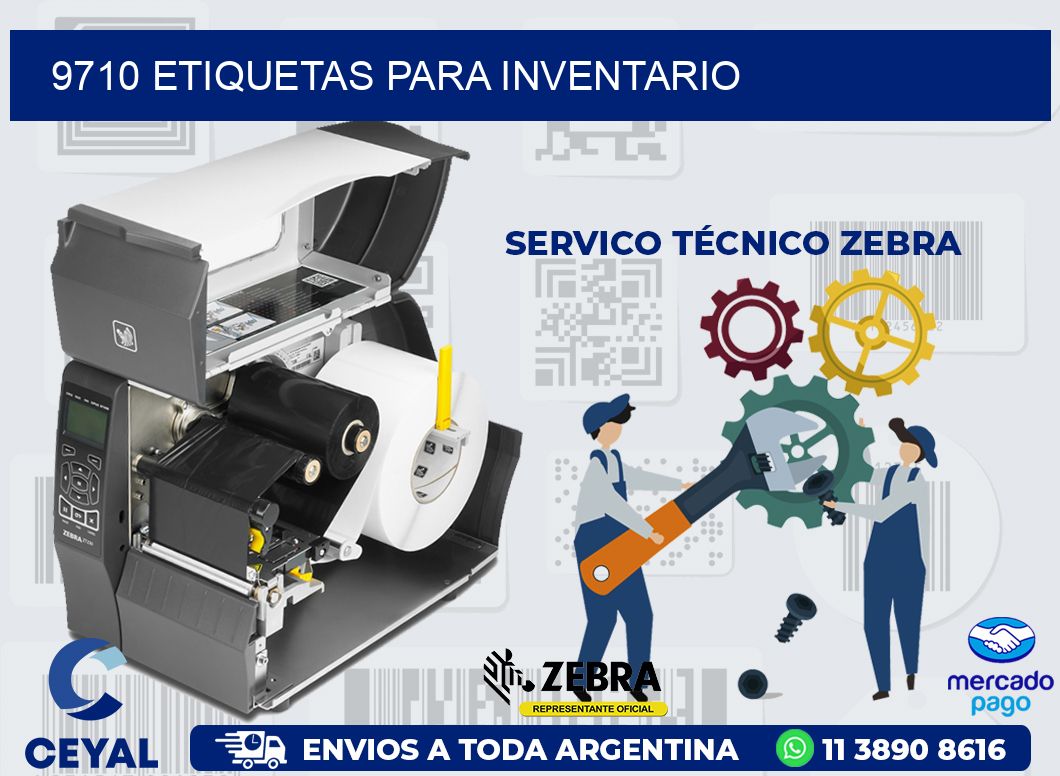 9710 ETIQUETAS PARA INVENTARIO
