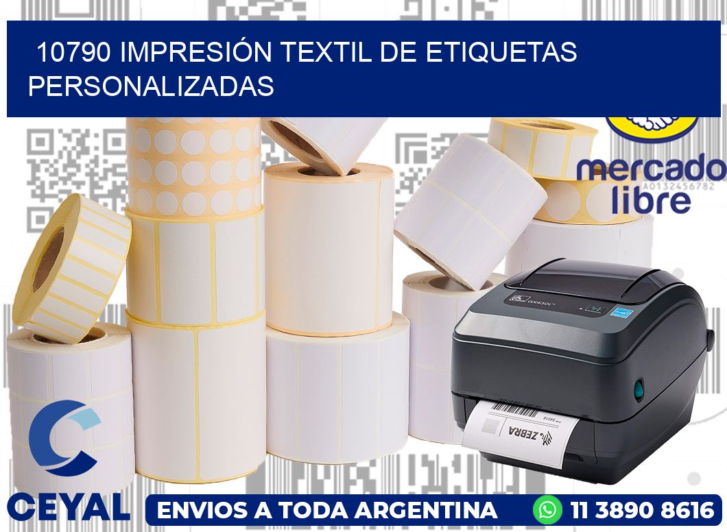 10790 IMPRESIÓN TEXTIL DE ETIQUETAS PERSONALIZADAS