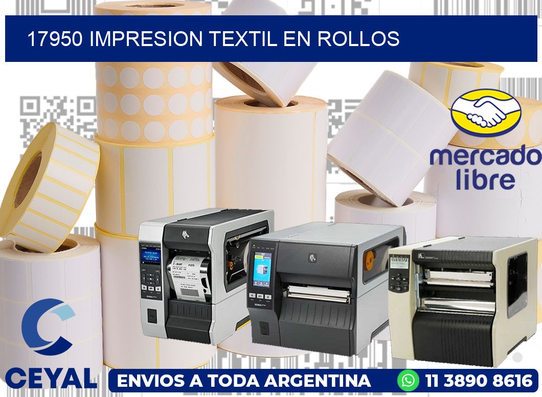 17950 IMPRESION TEXTIL EN ROLLOS