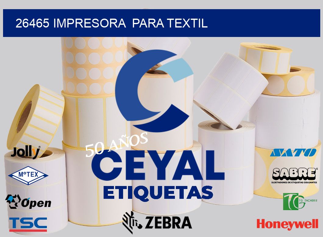 26465 impresora  para textil