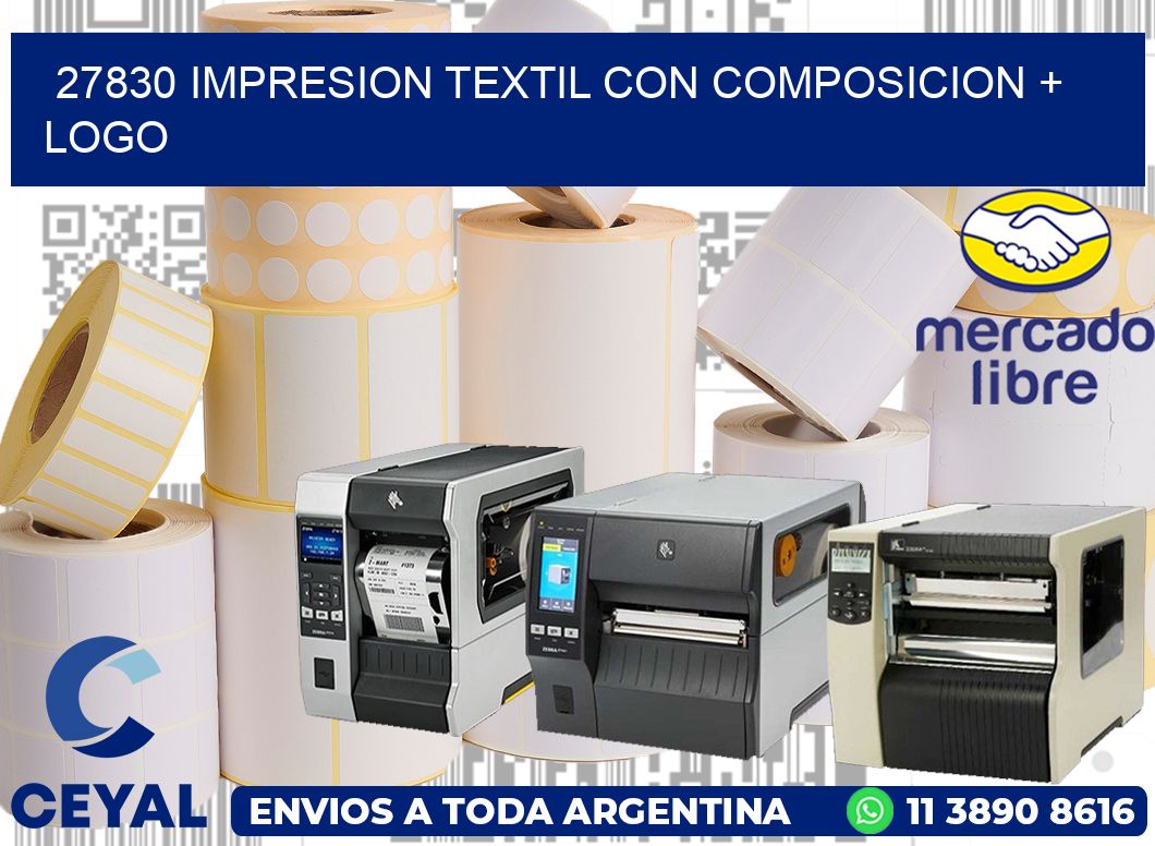 27830 IMPRESION TEXTIL CON COMPOSICION + LOGO