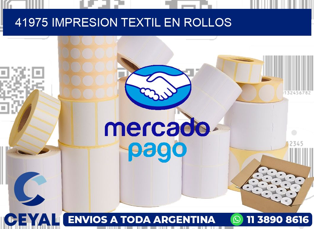41975 IMPRESION TEXTIL EN ROLLOS