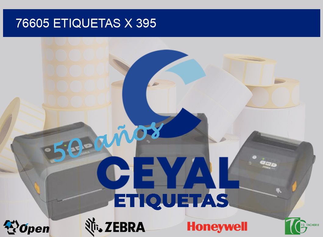 76605 Etiquetas x 395