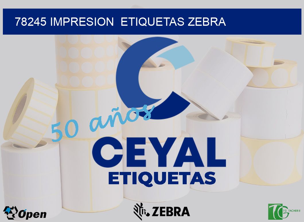 78245 impresion  etiquetas zebra