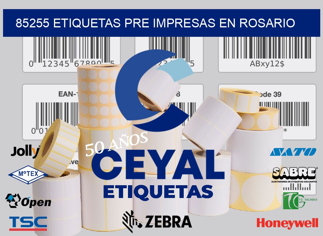 85255 ETIQUETAS PRE IMPRESAS EN ROSARIO