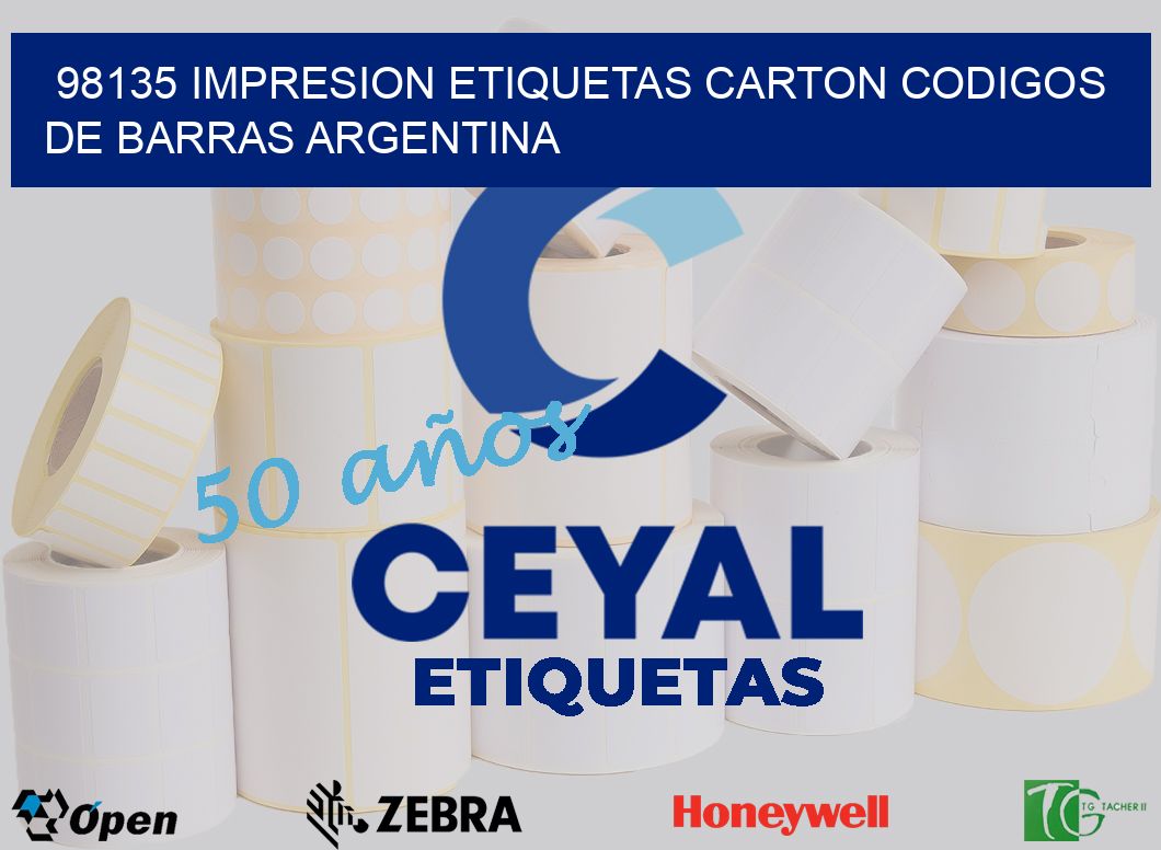 98135 IMPRESION ETIQUETAS CARTON CODIGOS DE BARRAS ARGENTINA