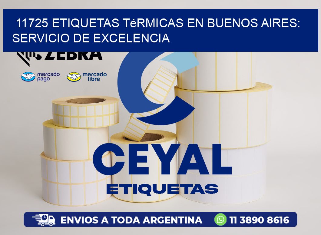 11725 Etiquetas Térmicas en Buenos Aires: Servicio de Excelencia