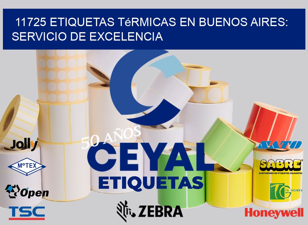 11725 Etiquetas Térmicas en Buenos Aires: Servicio de Excelencia