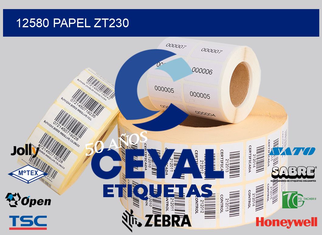 12580 PAPEL ZT230