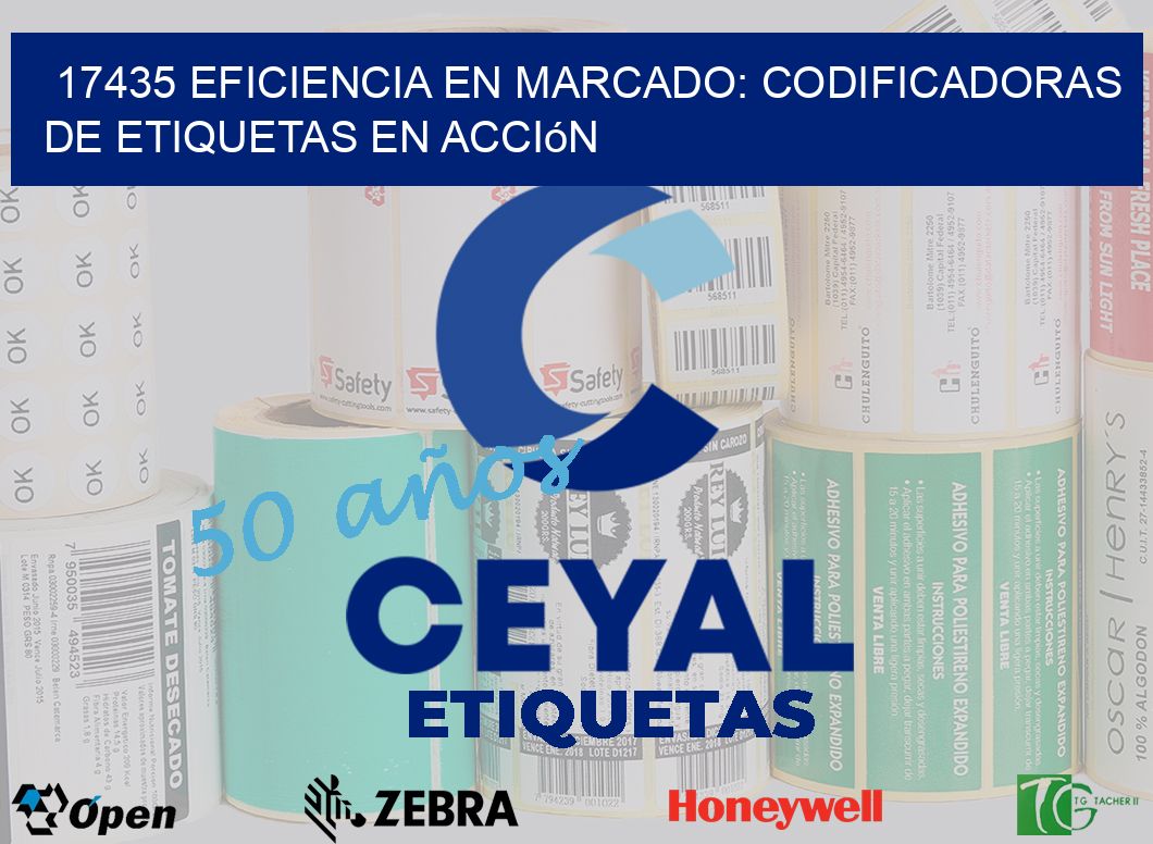 17435 Eficiencia en Marcado: Codificadoras de Etiquetas en Acción