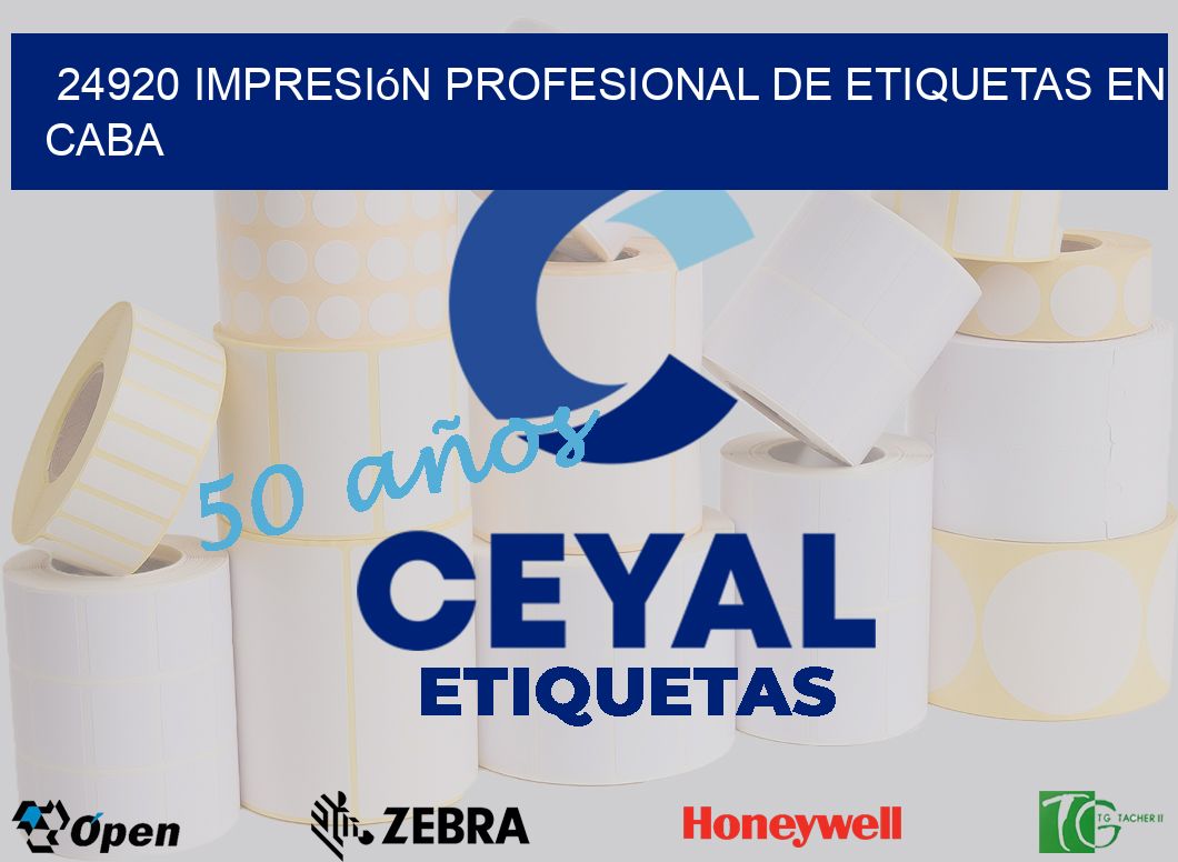 24920 Impresión Profesional de Etiquetas en CABA