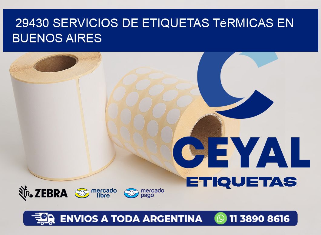 29430 Servicios de Etiquetas Térmicas en Buenos Aires