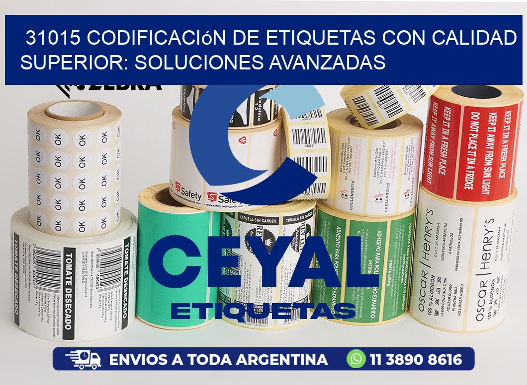 31015 Codificación de Etiquetas con Calidad Superior: Soluciones Avanzadas