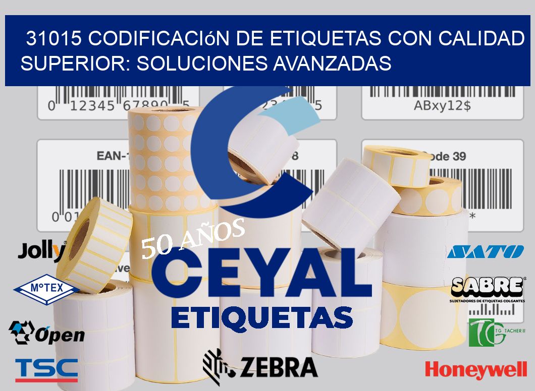 31015 Codificación de Etiquetas con Calidad Superior: Soluciones Avanzadas