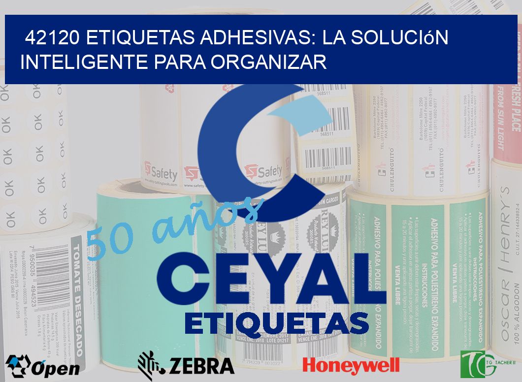 42120 Etiquetas Adhesivas: La Solución Inteligente para Organizar