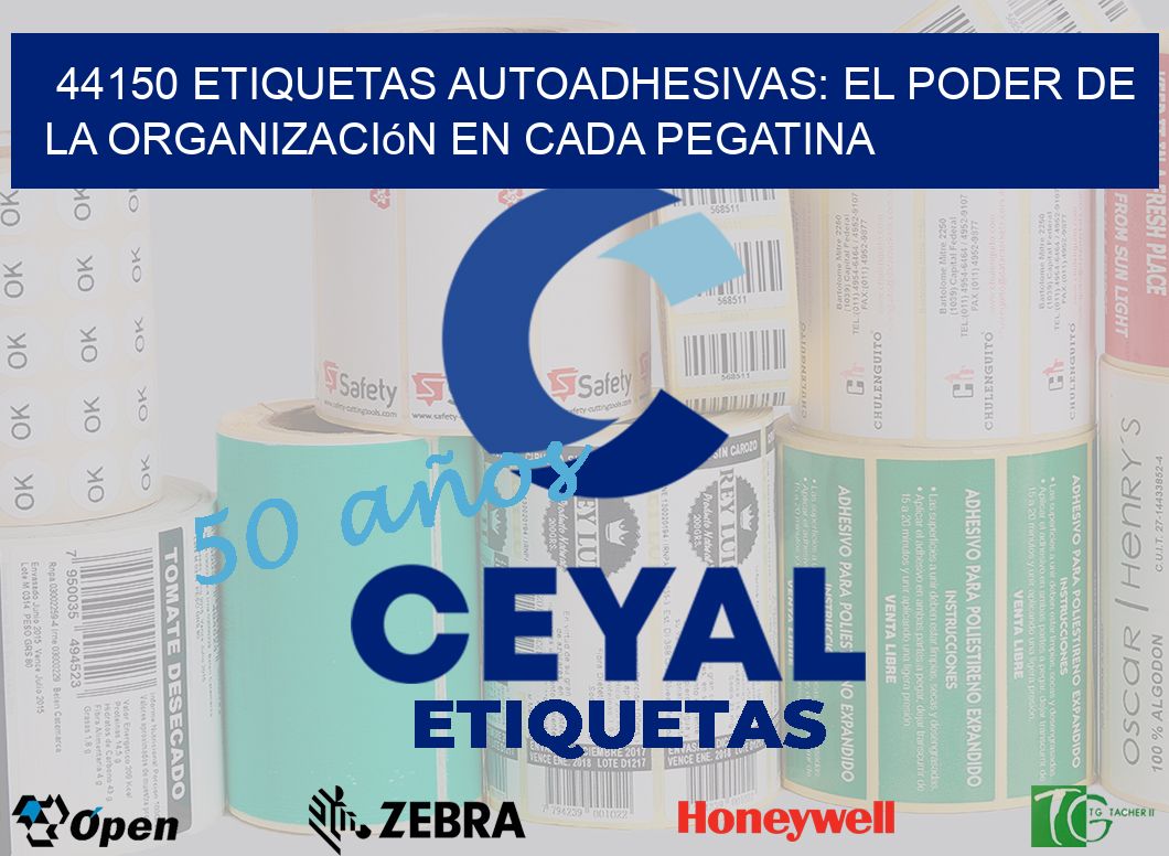 44150 Etiquetas Autoadhesivas: El Poder de la Organización en Cada Pegatina