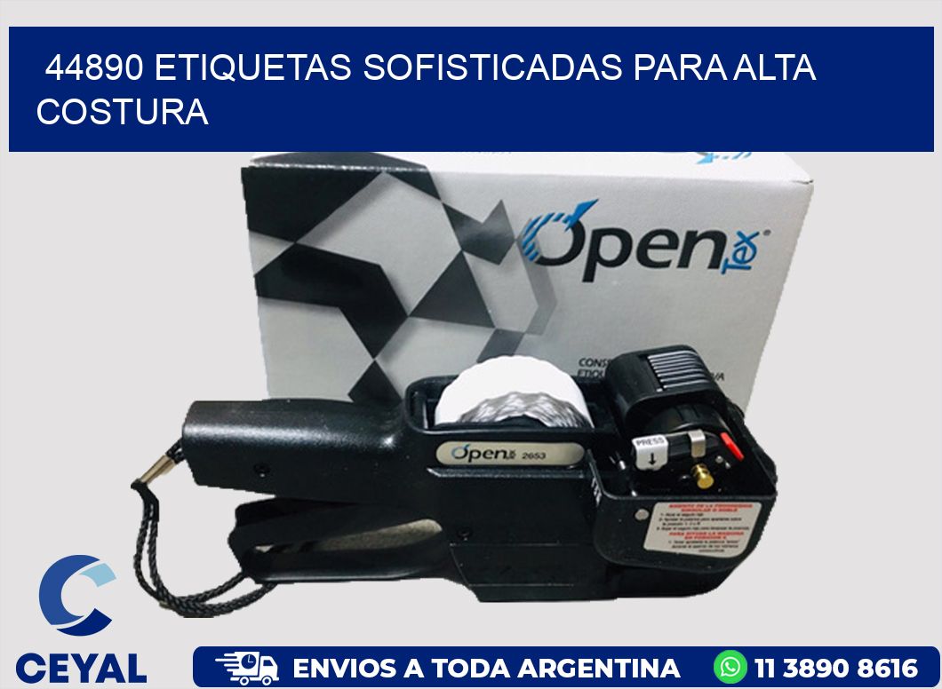 44890 ETIQUETAS SOFISTICADAS PARA ALTA COSTURA