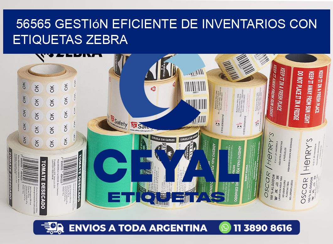 56565 Gestión Eficiente de Inventarios con Etiquetas Zebra