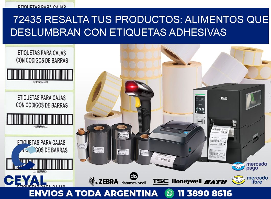 72435 RESALTA TUS PRODUCTOS: ALIMENTOS QUE DESLUMBRAN CON ETIQUETAS ADHESIVAS