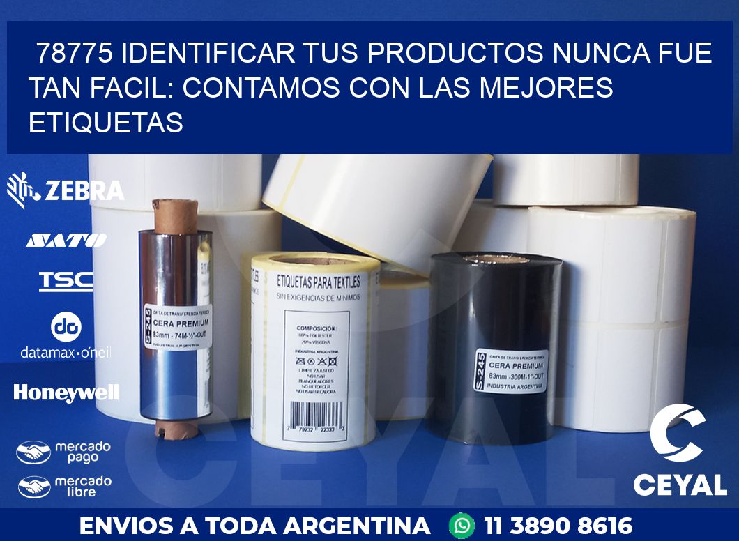 78775 IDENTIFICAR TUS PRODUCTOS NUNCA FUE TAN FACIL: CONTAMOS CON LAS MEJORES ETIQUETAS