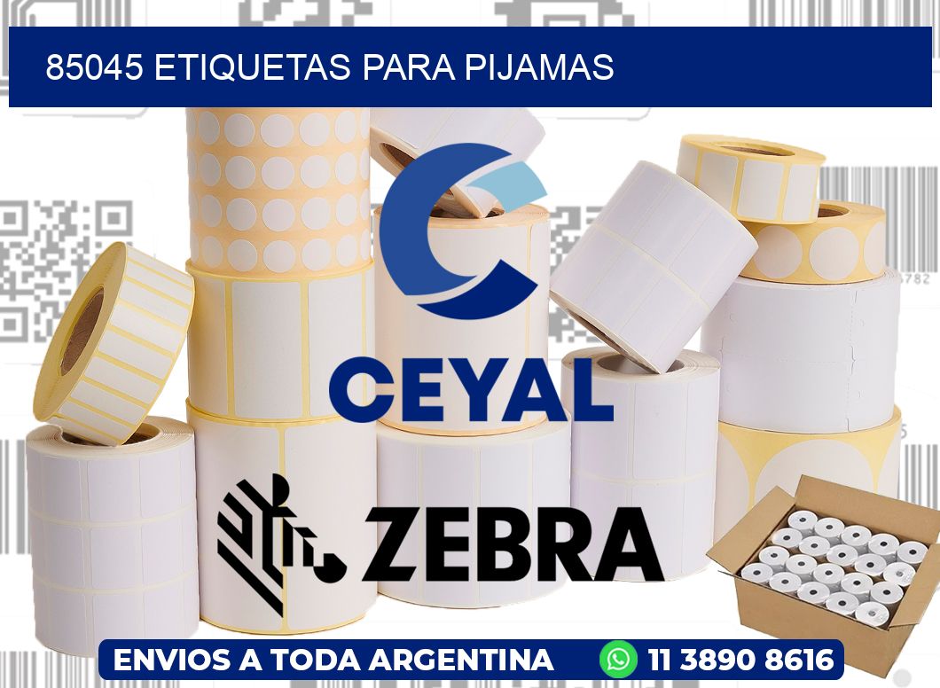 85045 ETIQUETAS PARA PIJAMAS