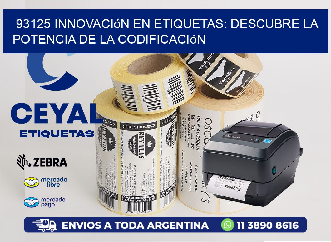 93125 Innovación en Etiquetas: Descubre la Potencia de la Codificación