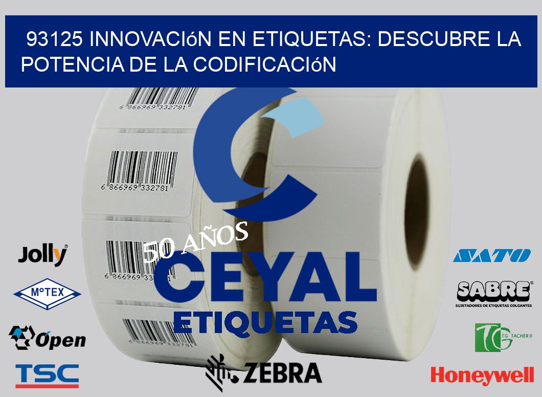 93125 Innovación en Etiquetas: Descubre la Potencia de la Codificación