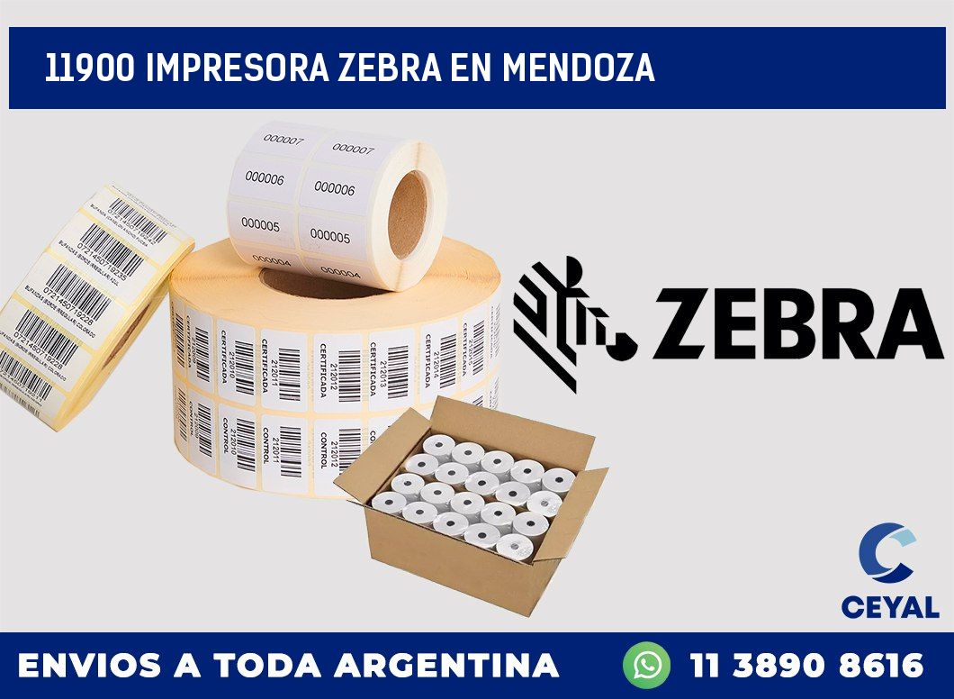 11900 IMPRESORA ZEBRA EN MENDOZA