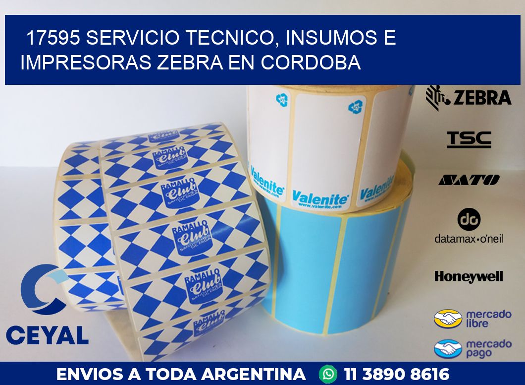 17595 SERVICIO TECNICO, INSUMOS E IMPRESORAS ZEBRA EN CORDOBA