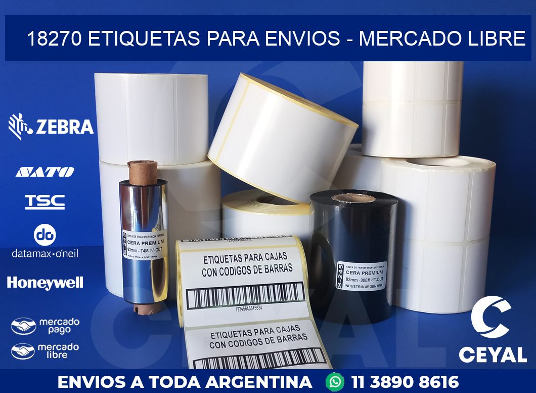 18270 ETIQUETAS PARA ENVIOS - MERCADO LIBRE