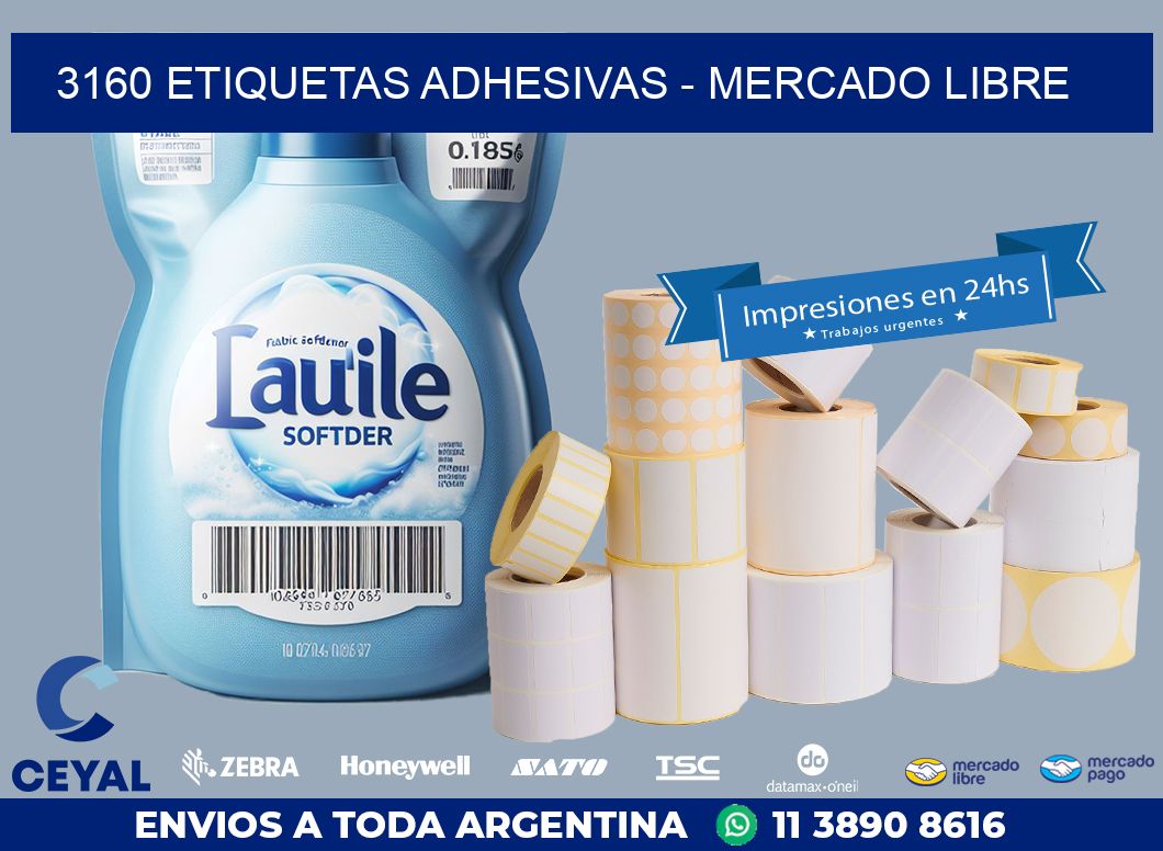 3160 ETIQUETAS ADHESIVAS – MERCADO LIBRE