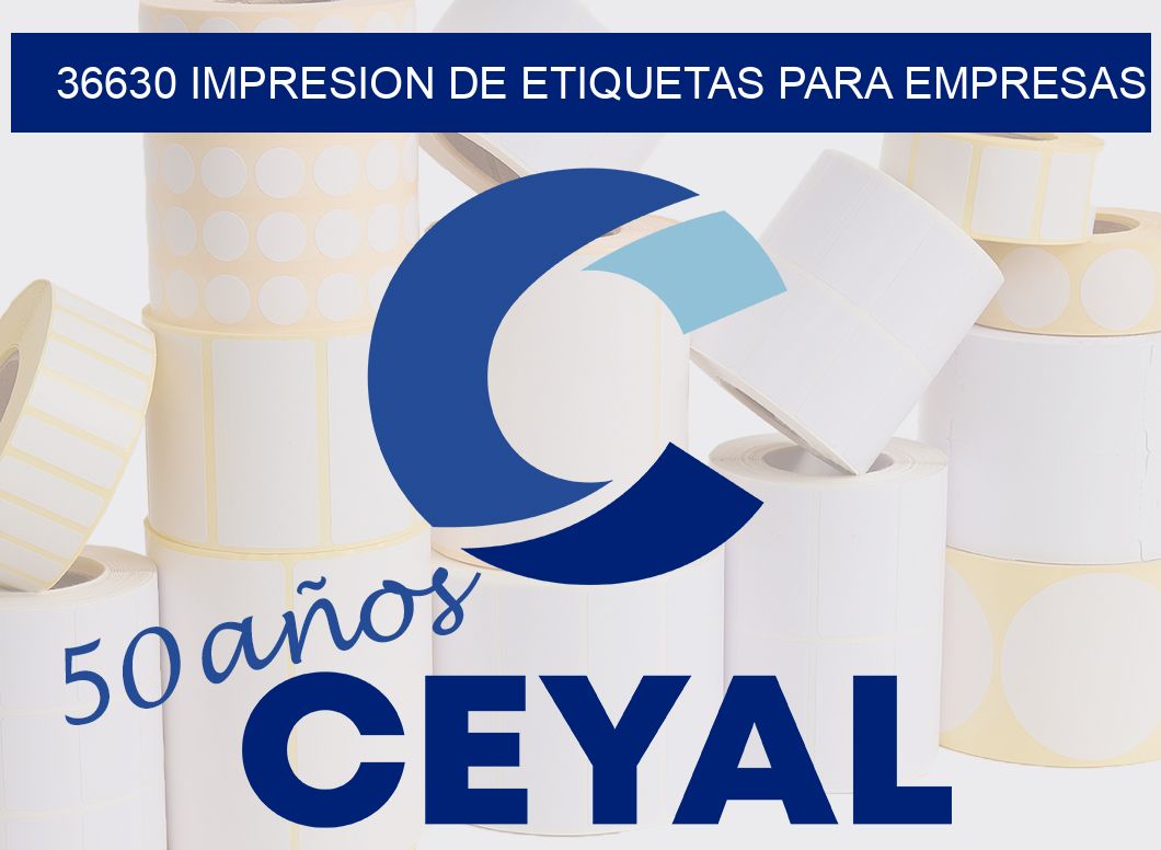 36630 IMPRESION DE ETIQUETAS PARA EMPRESAS