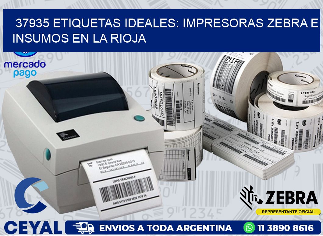 37935 ETIQUETAS IDEALES: IMPRESORAS ZEBRA E INSUMOS EN LA RIOJA
