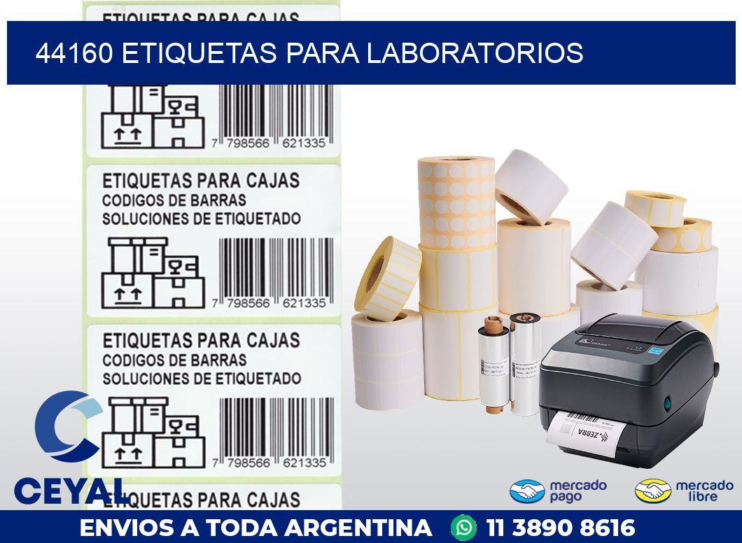 44160 ETIQUETAS PARA LABORATORIOS