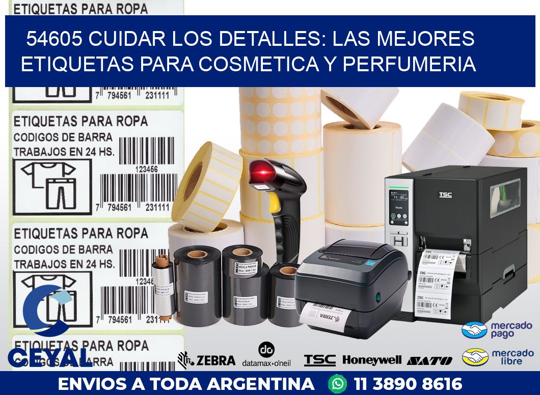 54605 CUIDAR LOS DETALLES: LAS MEJORES ETIQUETAS PARA COSMETICA Y PERFUMERIA