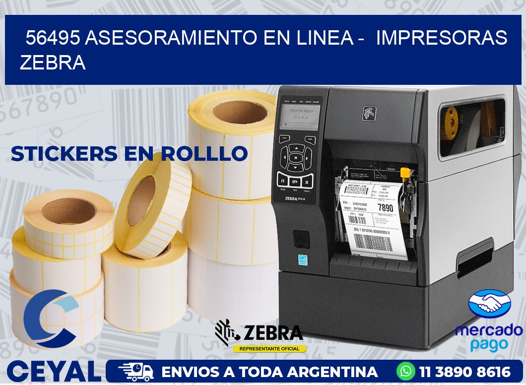 56495 ASESORAMIENTO EN LINEA -  IMPRESORAS ZEBRA