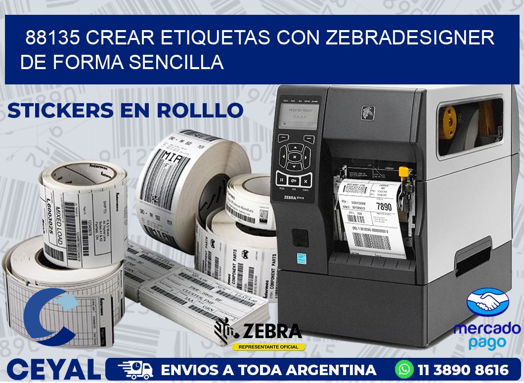 88135 CREAR ETIQUETAS CON ZEBRADESIGNER DE FORMA SENCILLA