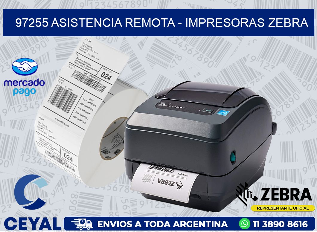 97255 ASISTENCIA REMOTA - IMPRESORAS ZEBRA