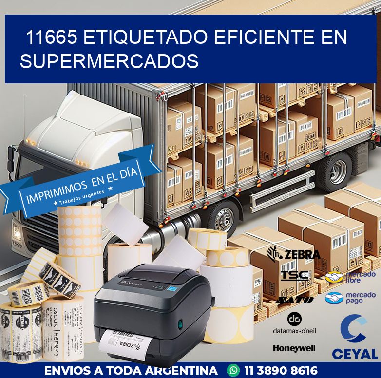 11665 ETIQUETADO EFICIENTE EN SUPERMERCADOS