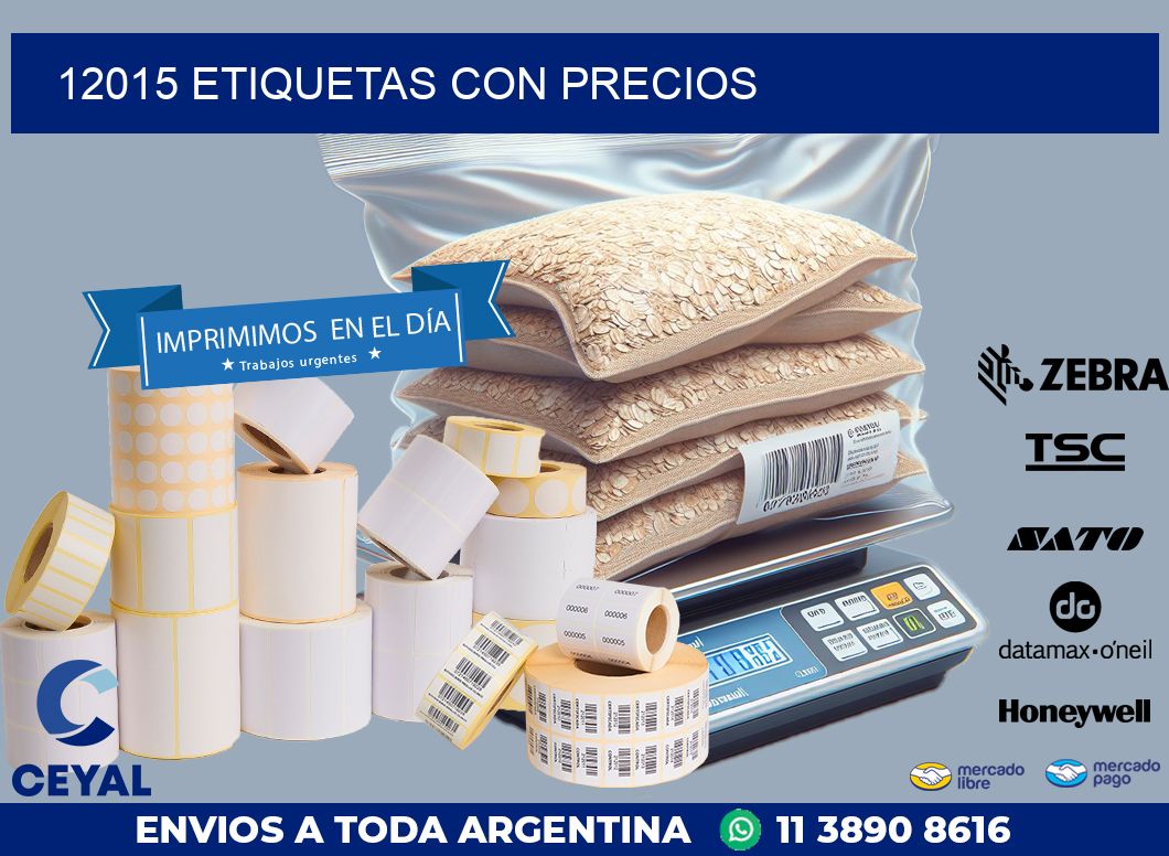 12015 ETIQUETAS CON PRECIOS