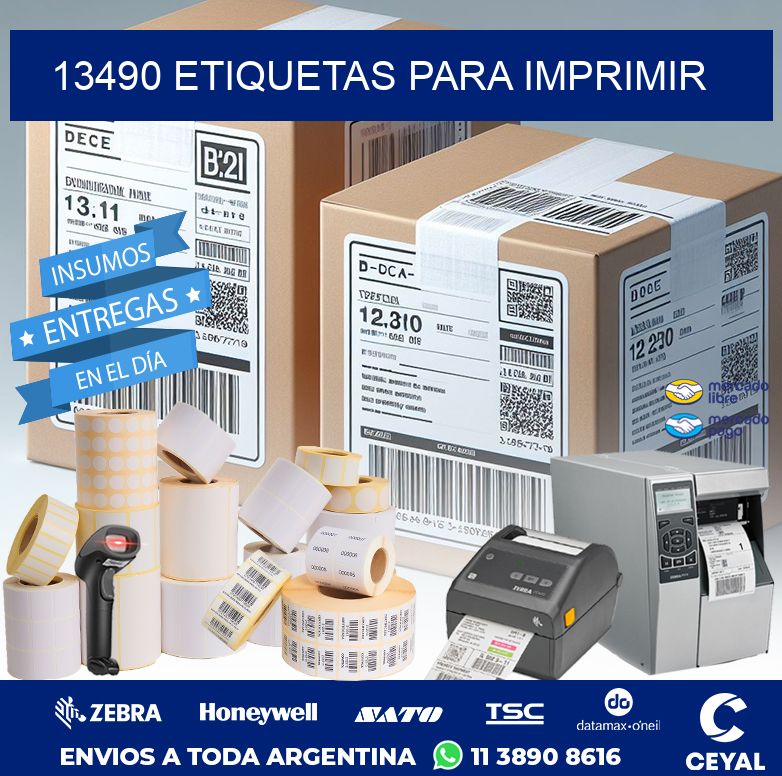13490 ETIQUETAS PARA IMPRIMIR